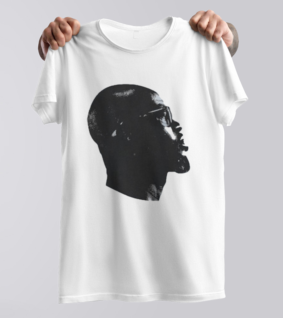 Black Coffee Black On Silhouette Profile T-Shirt