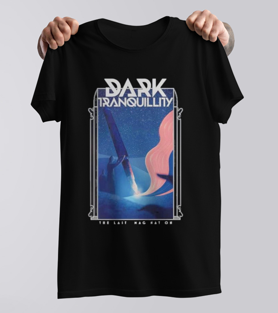 Dark Tranquillity The Last Imagination Cosmic Journey In Night Sky T-Shirt