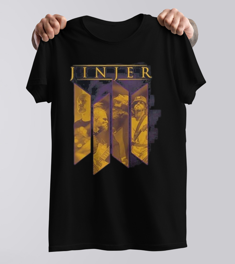 Jinjer Band Members Live Performance T-Shirt