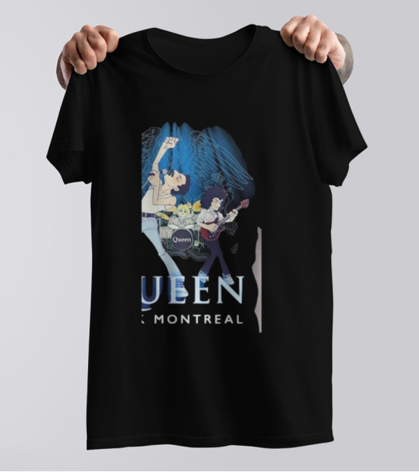 Queen Rock Montreal Animated Concert Scene T-Shirt
