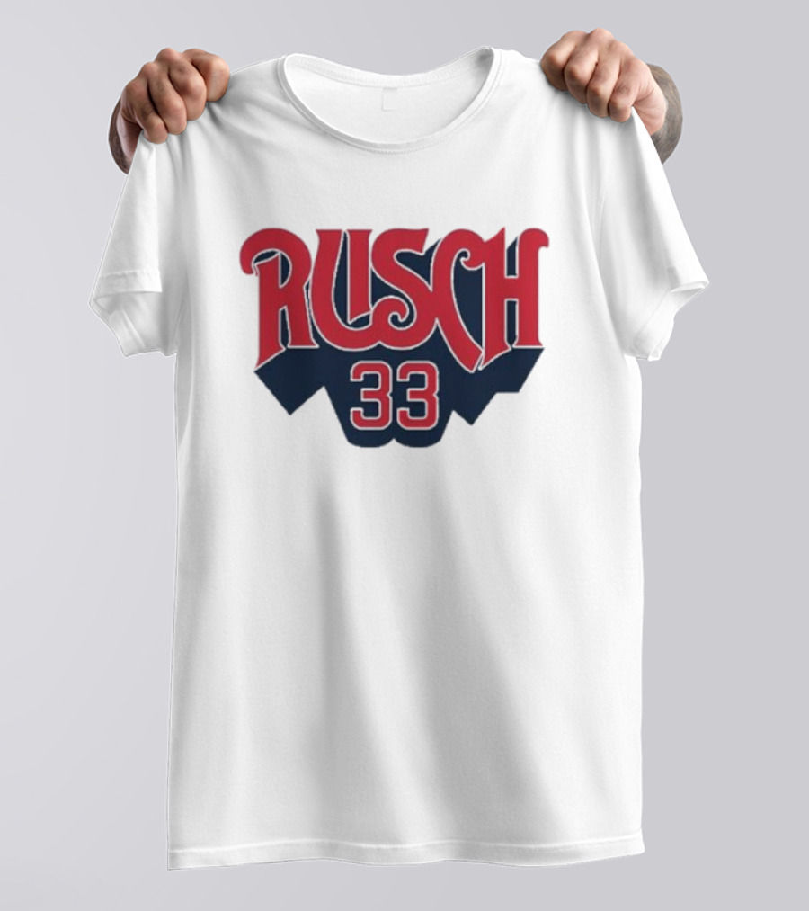 Rusch 33 Glendon Rusch Sports Number T-Shirt