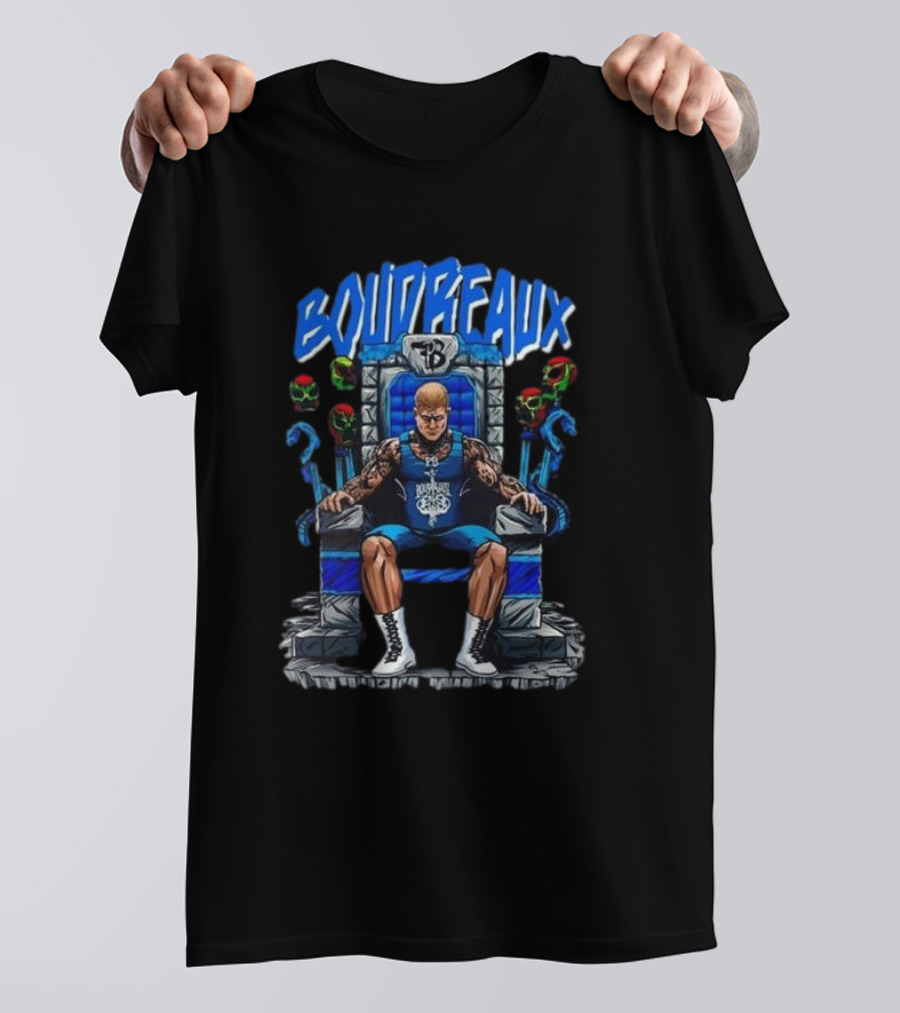 Boudreaux Throne Warrior Parker Boudreaux T-Shirt