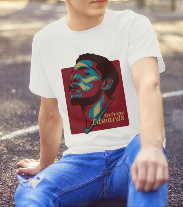 Anthony Edwards NBA Minnesota Timberwolves Basketball Player T-Shirt