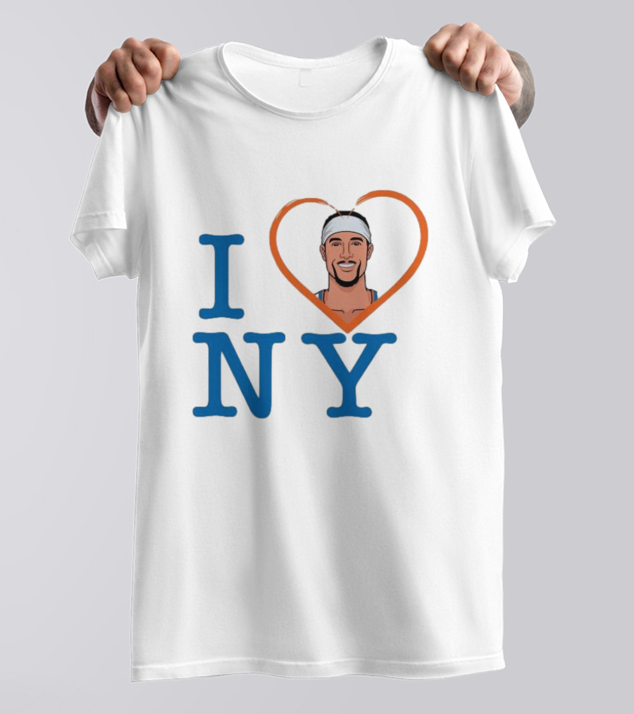 I Heart New York Knicks Basketball Player T-Shirt