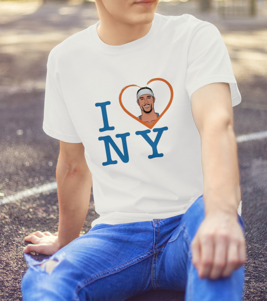 I Heart New York Knicks Basketball Player T-Shirt