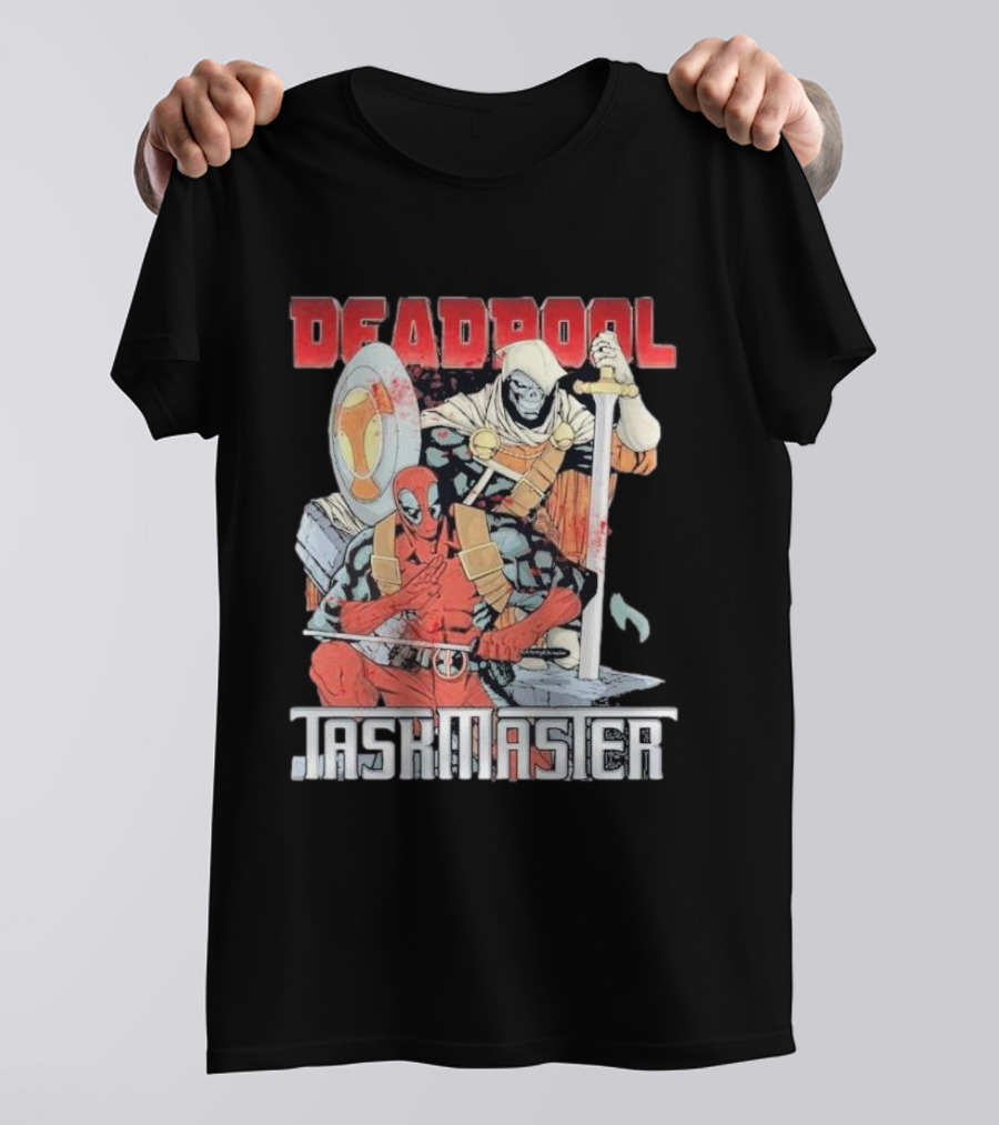 Deadpool Taskmaster Marvel Studio No More Jokes T-Shirt