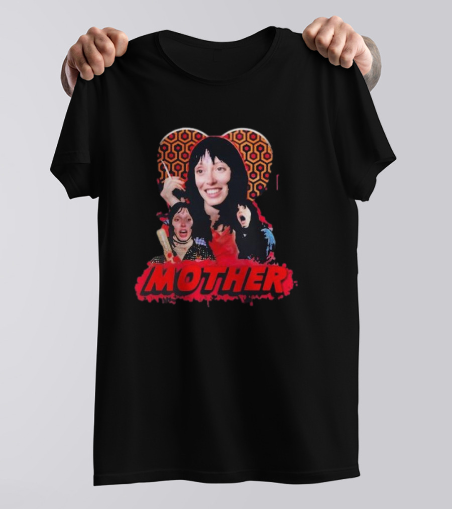 Wendy Torrance Mother Shining Overlook Hotel Pattern Mashup T-Shirt