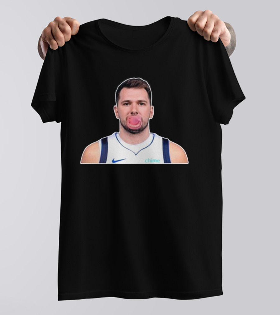 Luka Doncic Chime Soft Bodied Baby Bubblegum Jersey T-Shirt