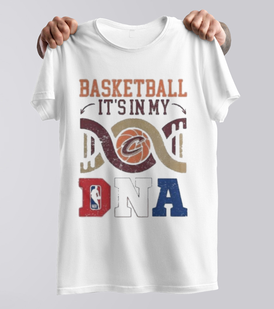Cleveland Cavaliers Basketball It’s In My DNA NBA T-Shirt