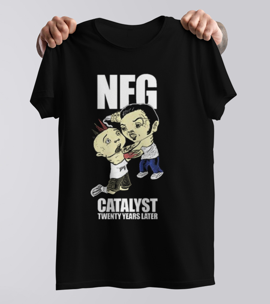 NFG Catalyst Twenty Years Later Cartoon Style Characters T-Shirt