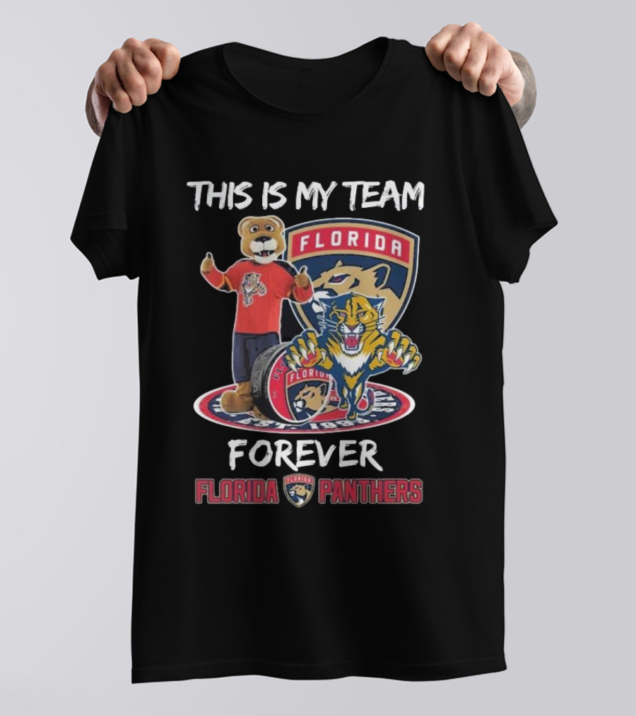 This Is My Team Forever Florida Panthers Mascot T-Shirt