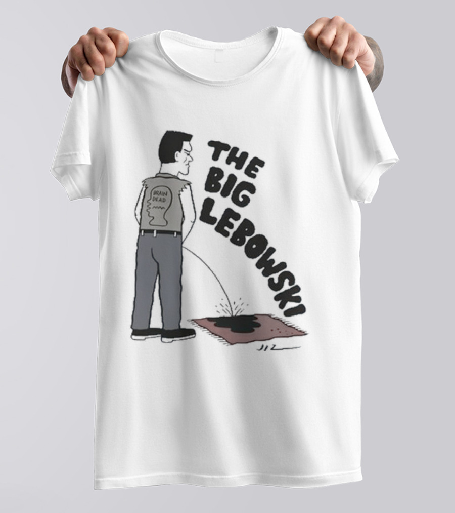 Brain Dead X The Big Lebowski Rug Scene Comic T-Shirt
