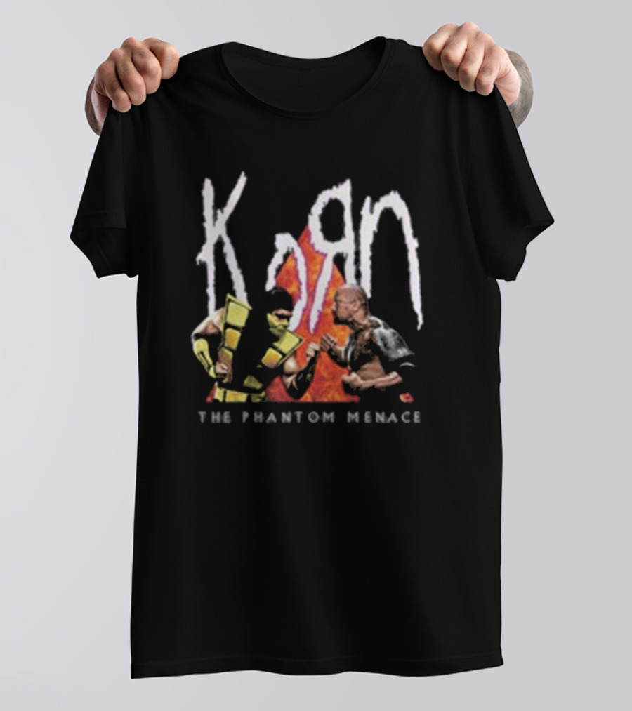 Korn Scorpion The Rock The Phantom Menace T-Shirt
