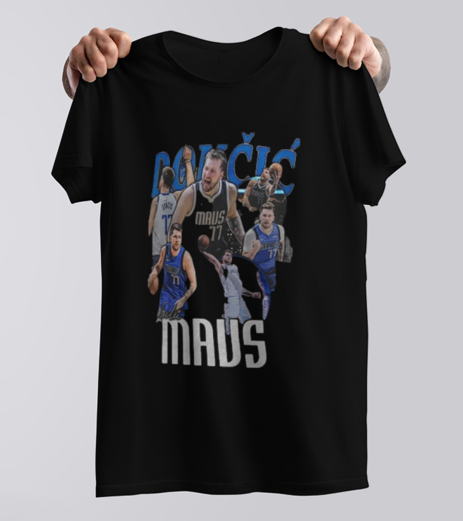 Doncic Mavs Luka Dallas Mavericks Stadium Essentials T-Shirt