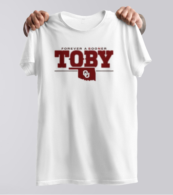Toby Forever A Sooner Oklahoma Map OU T-Shirt