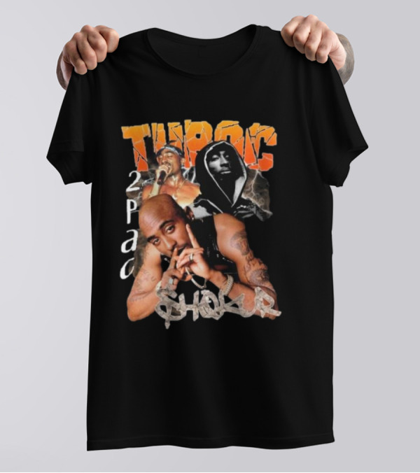 Tupac Shakur 2Pac Rap Legend Makaveli T-Shirt