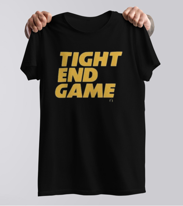Kansas City Chiefs Tight End Game Yellow T-Shirt