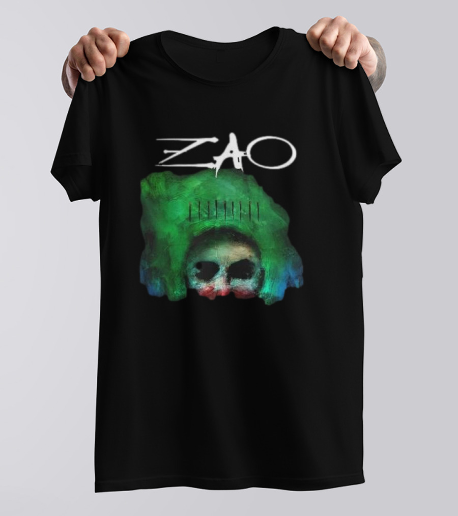 Zao Splinter Mask Green T-Shirt
