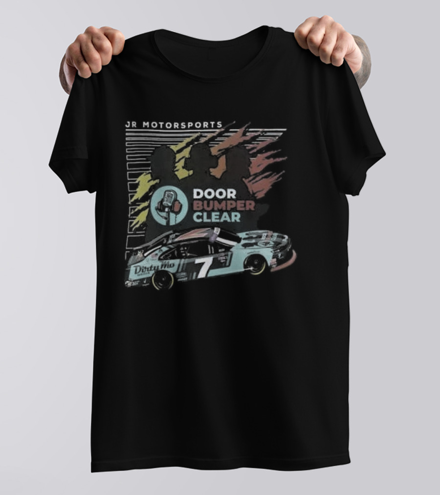 JR Motorsports Door Bumper Clear Dirty Mo Media Paint Scheme Car T-Shirt