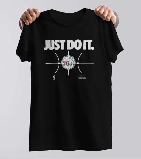 Philadelphia 76ers Just Do It National Basketball Association T-Shirt