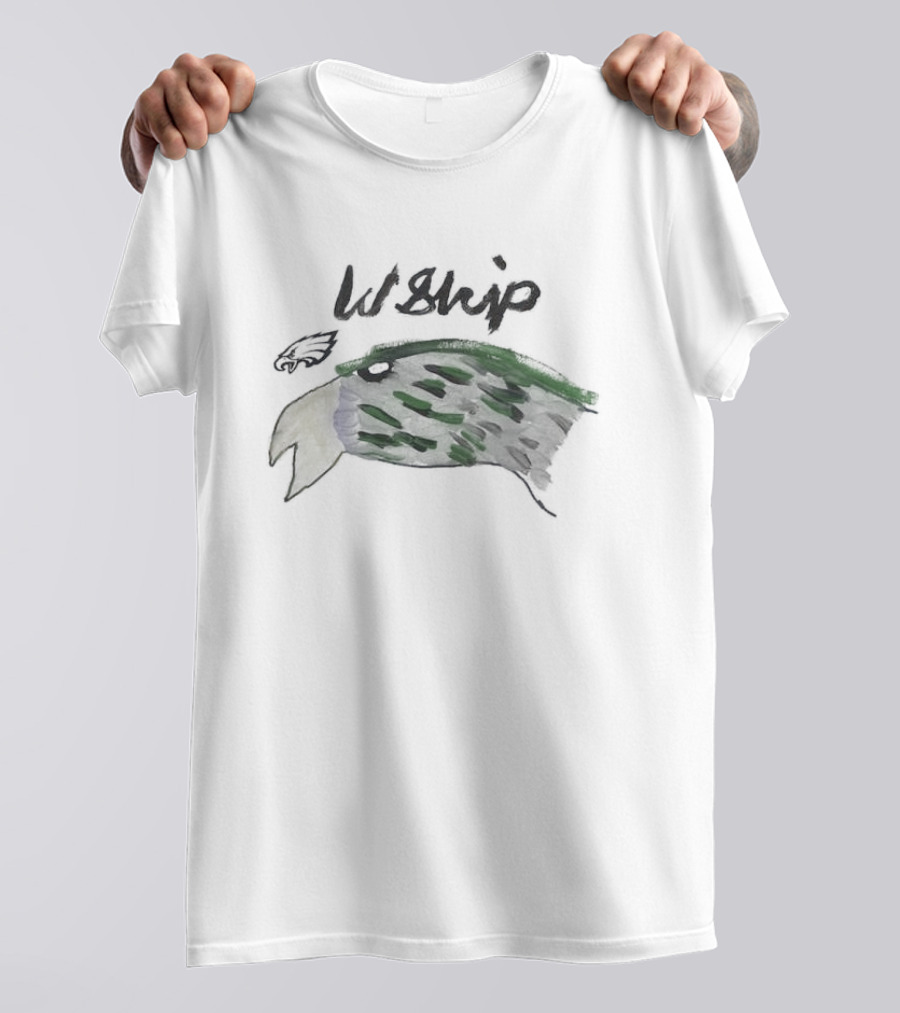 Will Ship Ash Philadelphia Eagles Fan Art Tri-Blend T-Shirt