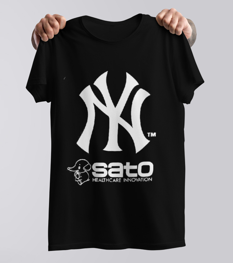 New York Yankees Sato Healthcare Innovation Collaboration T-Shirt