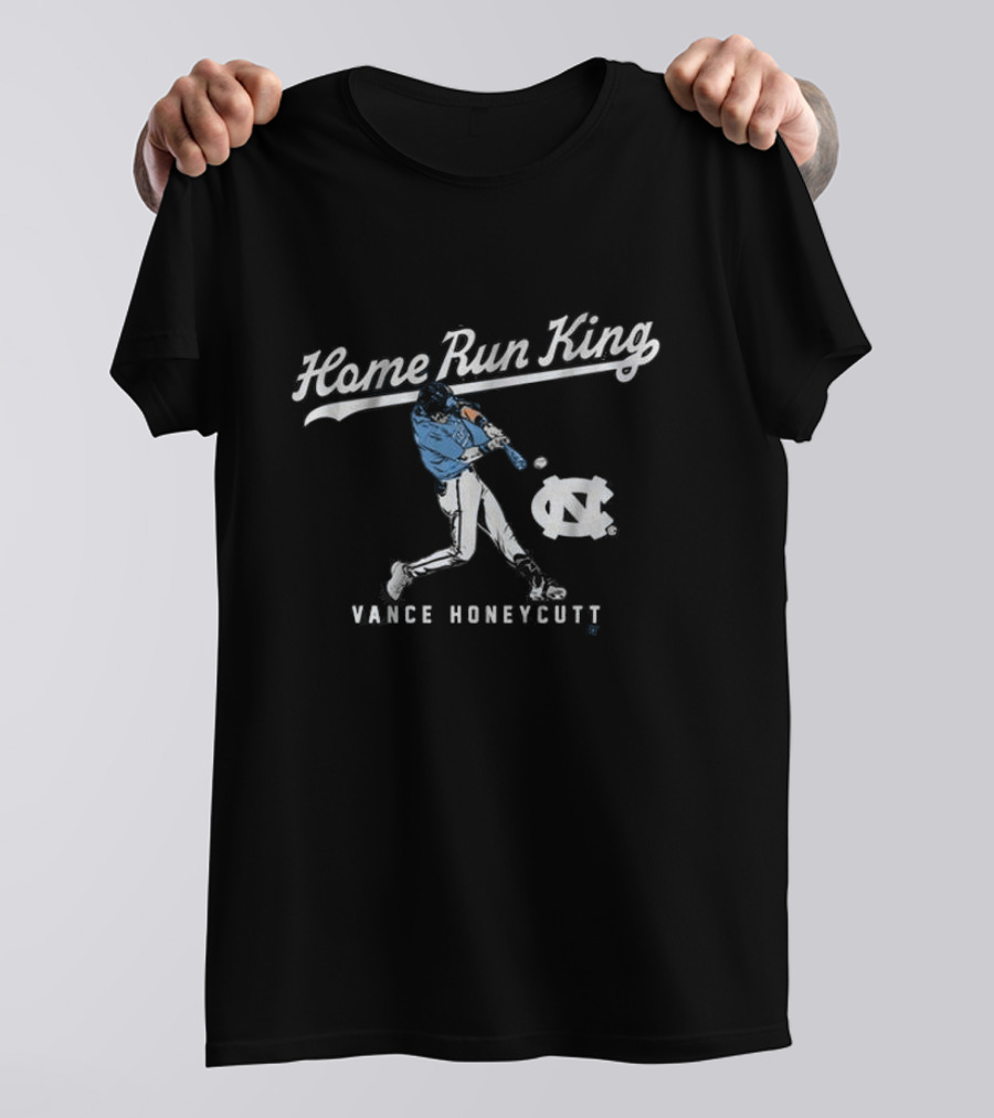 Home Run King Vance Honeycutt UNC T-Shirt