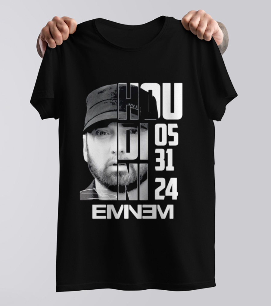 Eminem Houdini 05 31 24 Signature New Album T-Shirt