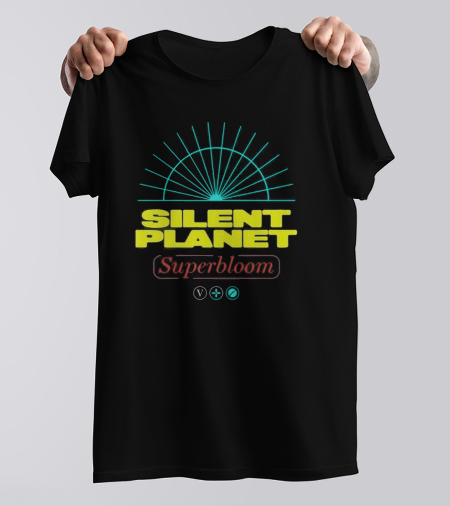 Silent Planet Superbloom Lunar Cycles Custom Windbreaker T-Shirt