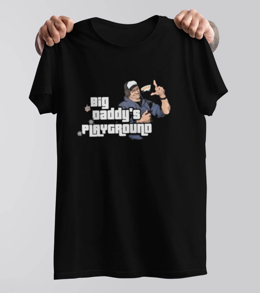 Big Daddy's Playground Ned Luke Expression T-Shirt