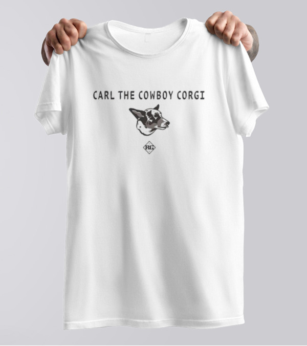Riley Green Carl The Cowboy Corgi Cattle Dog Ops T-Shirt