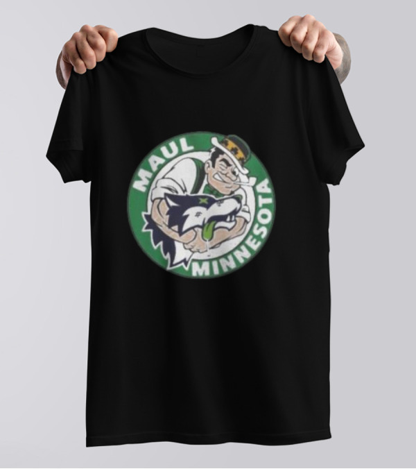 Boston Celtics Maul Minnesota Timberwolves T-Shirt