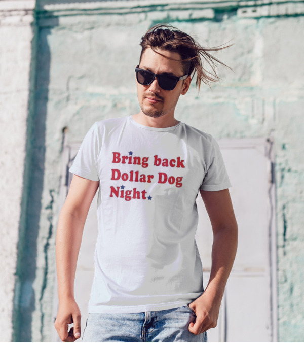 Bring Back Dollar Dog Night Nostalgia With Red Stars T-Shirt