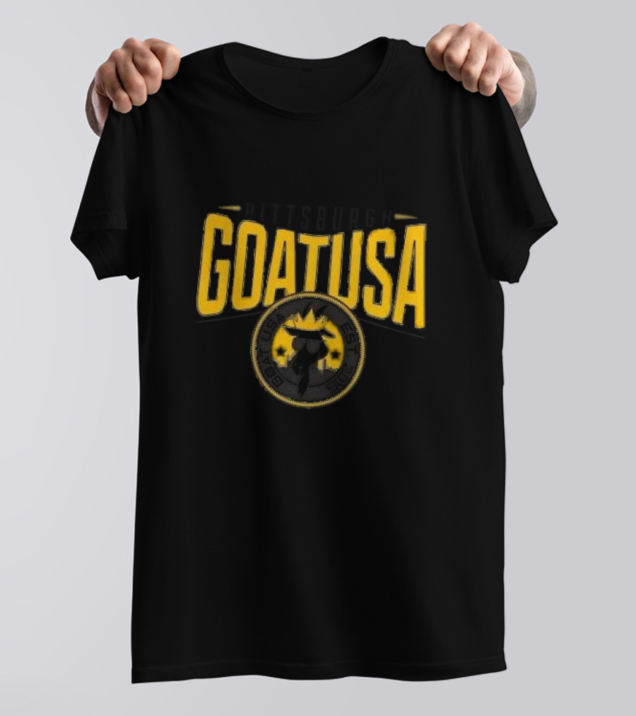 GOAT USA Pittsburgh Patch Youth T-Shirt
