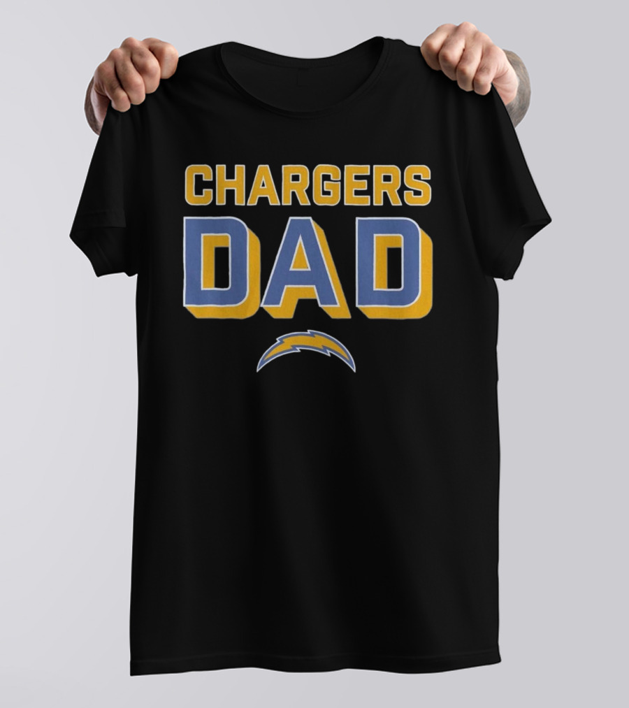 Chargers Dad Los Angeles Chargers T-Shirt
