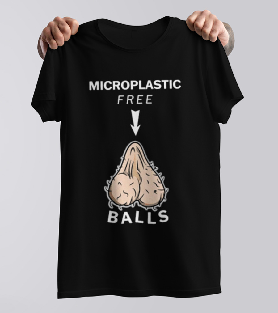 Luke Rudkowski Microplastic Free Balls T-Shirt