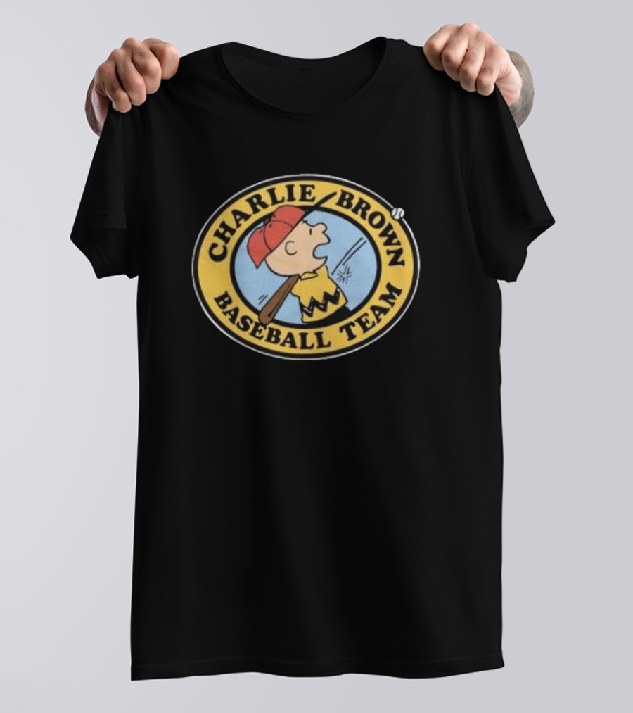 Charlie Brown Baseball Team Peanuts T-Shirt
