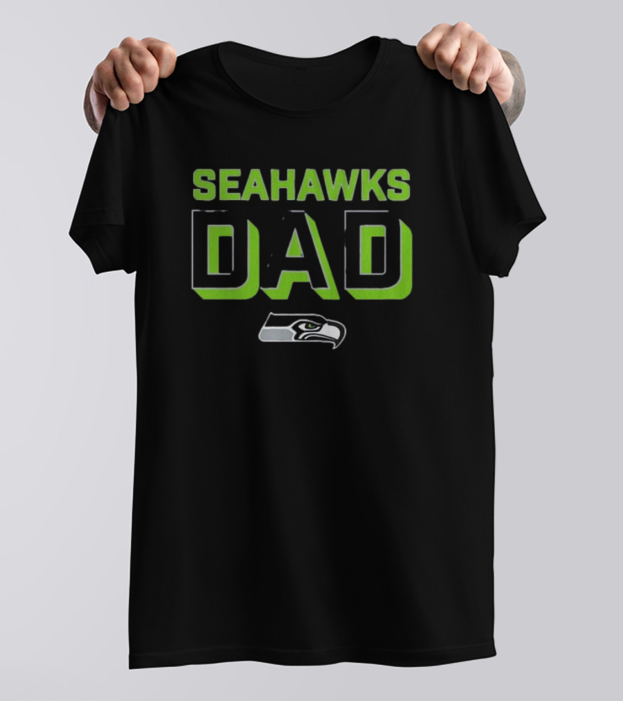 SEATTLE SEAHAWKS DAD T-Shirt