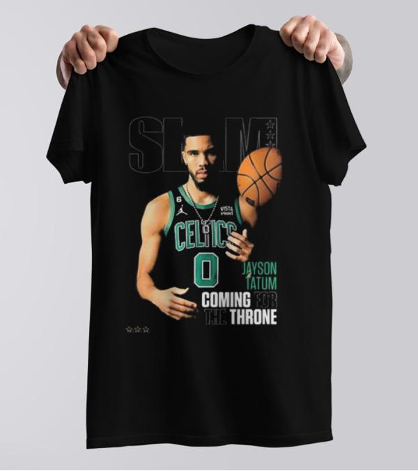 Slam Jayson Tatum Celtics Coming For The Throne T-Shirt