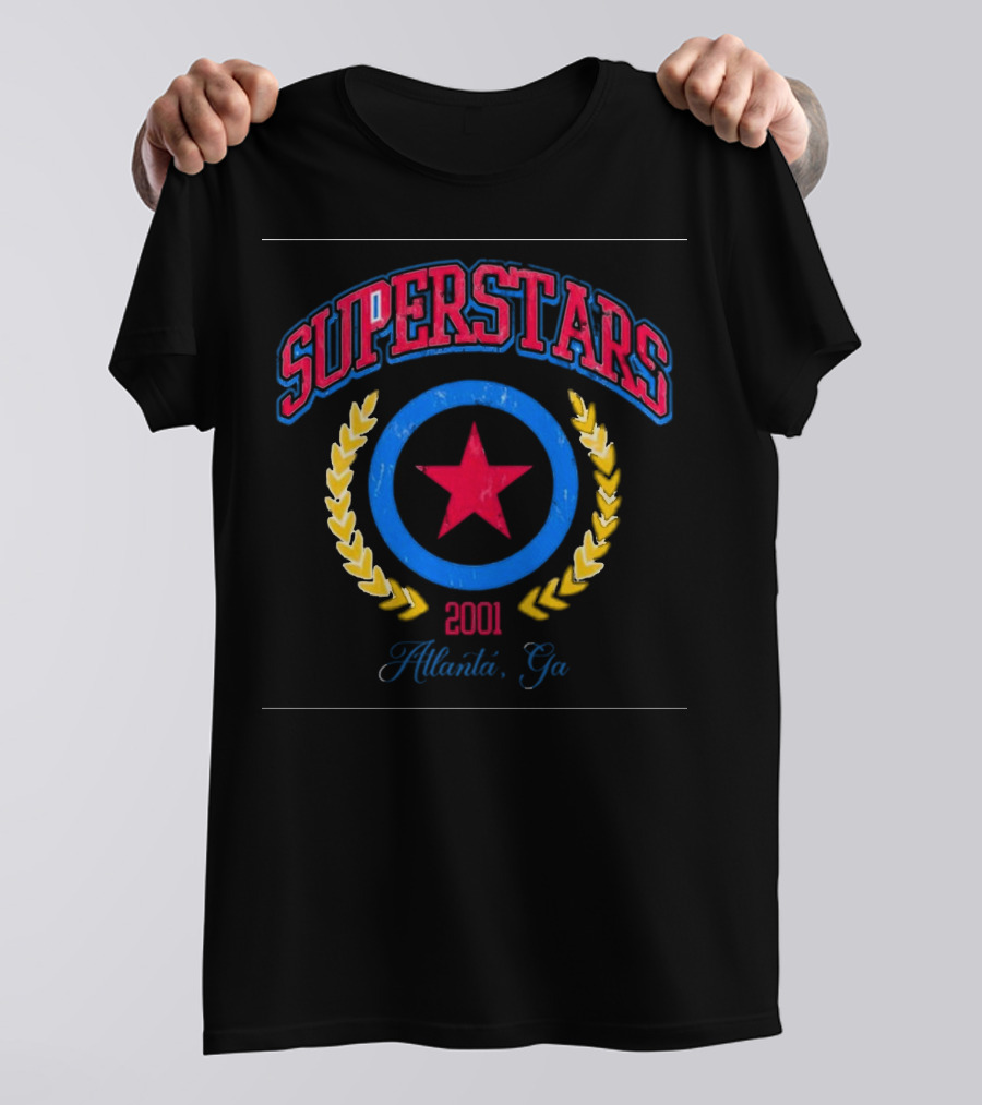 Superstars 2001 Atlanta Ga Lil Peej Olympic T-Shirt