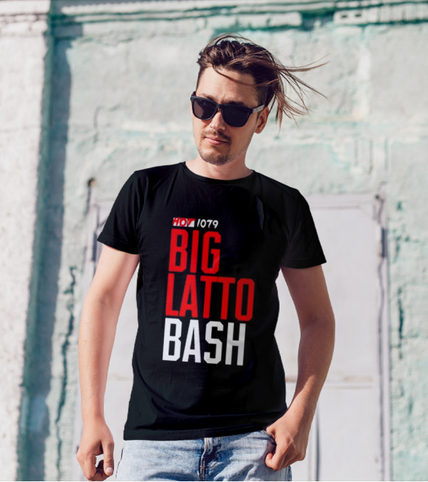 Hot 1079 Big Latto Bash Event Promotion T-Shirt