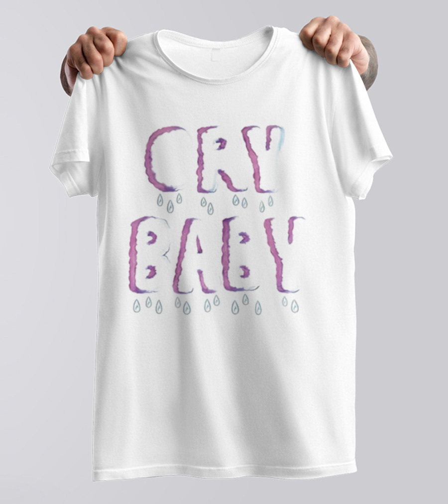 Cry Baby Melanie Martinez Clouds Raindrops T-Shirt