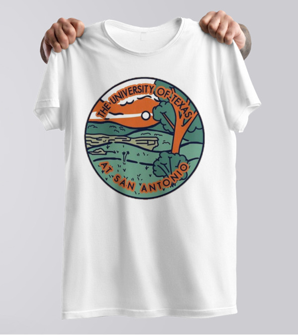 Orange UTSA Roadrunners Scenic The University Of Texas At San Antonio Comfort Colors T-Shirt