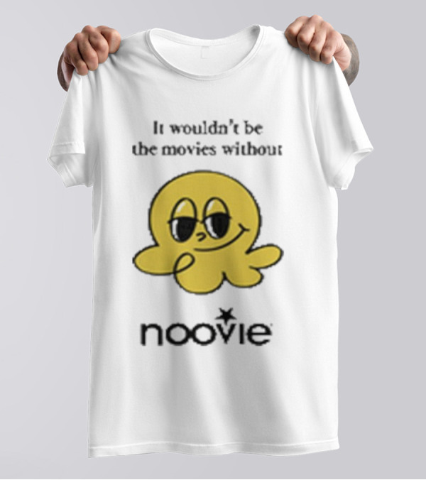 It Wouldn’t Be The Movies Without Noovie Iconic Yellow Mascot T-Shirt