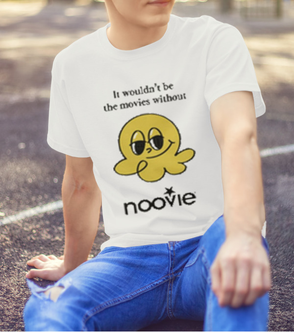 It Wouldn’t Be The Movies Without Noovie Iconic Yellow Mascot T-Shirt