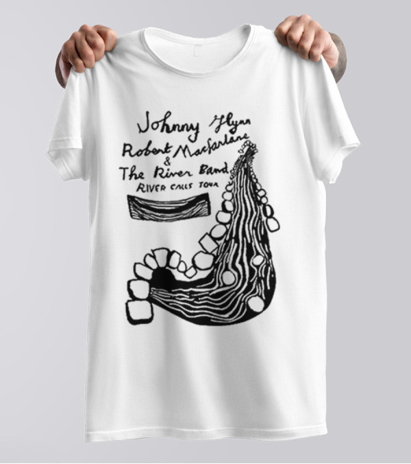 Johnny Flynn Robert Macfarlane And The River Band River Calls Tour T-Shirt