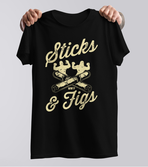 Sticks And Figs MWFP Iconic Arm Flexing Roll T-Shirt