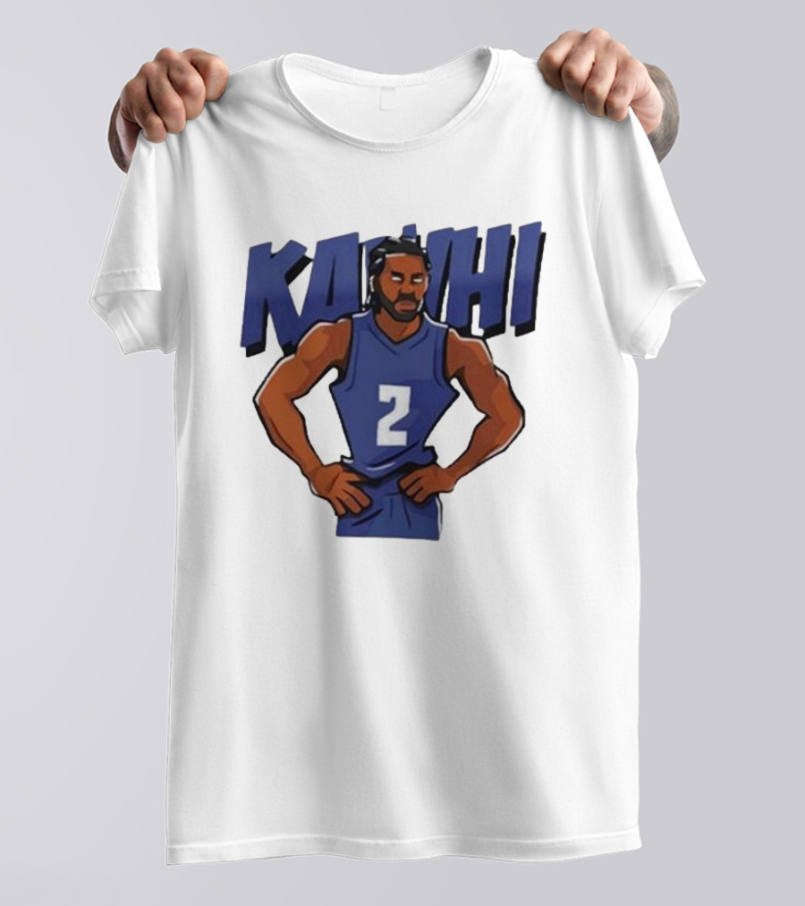 Kawhi Leonard Number 2 Los Angeles Clippers T-Shirt