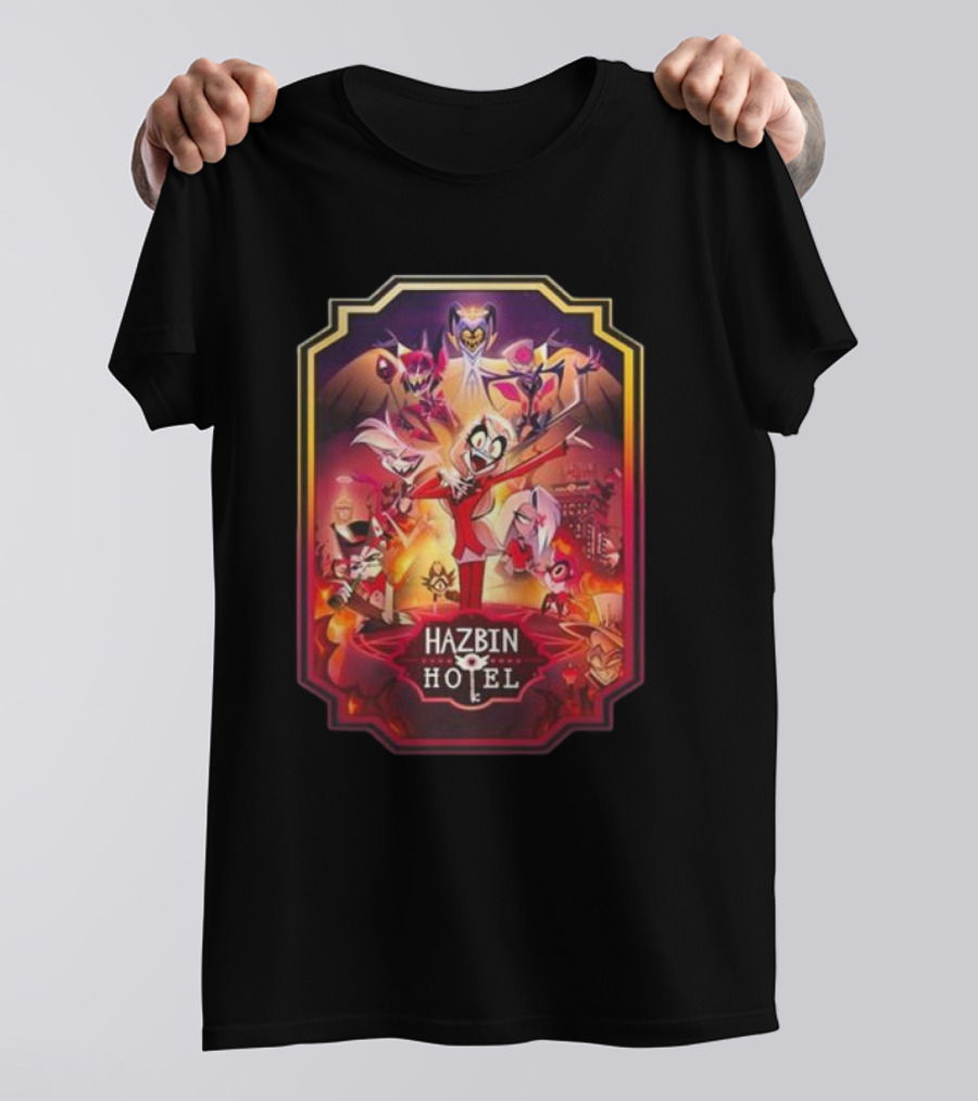 Hazbin Hotel Demon Characters T-Shirt
