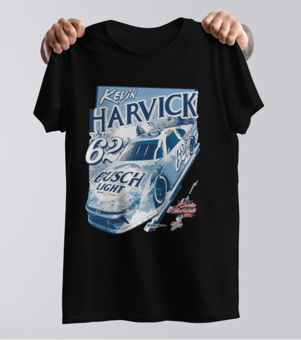 Kevin Harvick 62 Busch Light Racing Car At 5 Flags Speedway June 28 T-Shirt